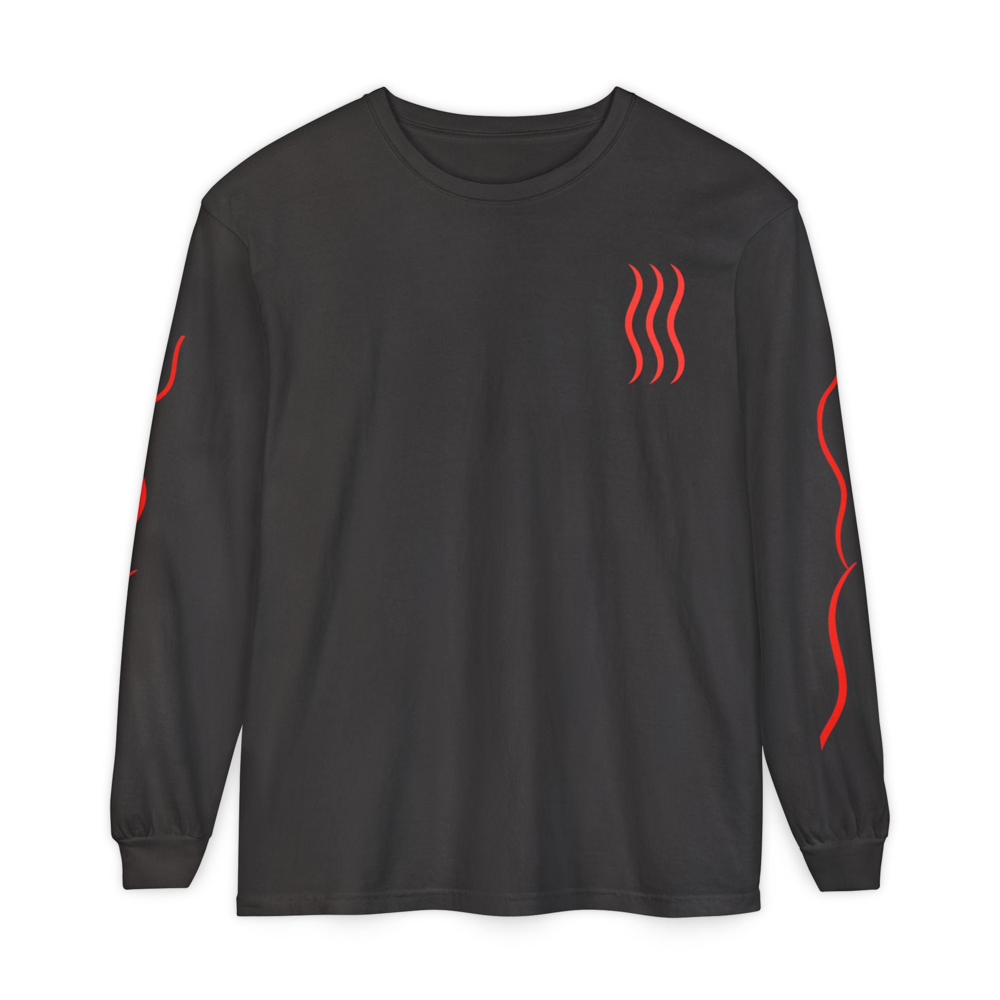 "REDLINE" Long Sleeve T-Shirt Relaxed Fit